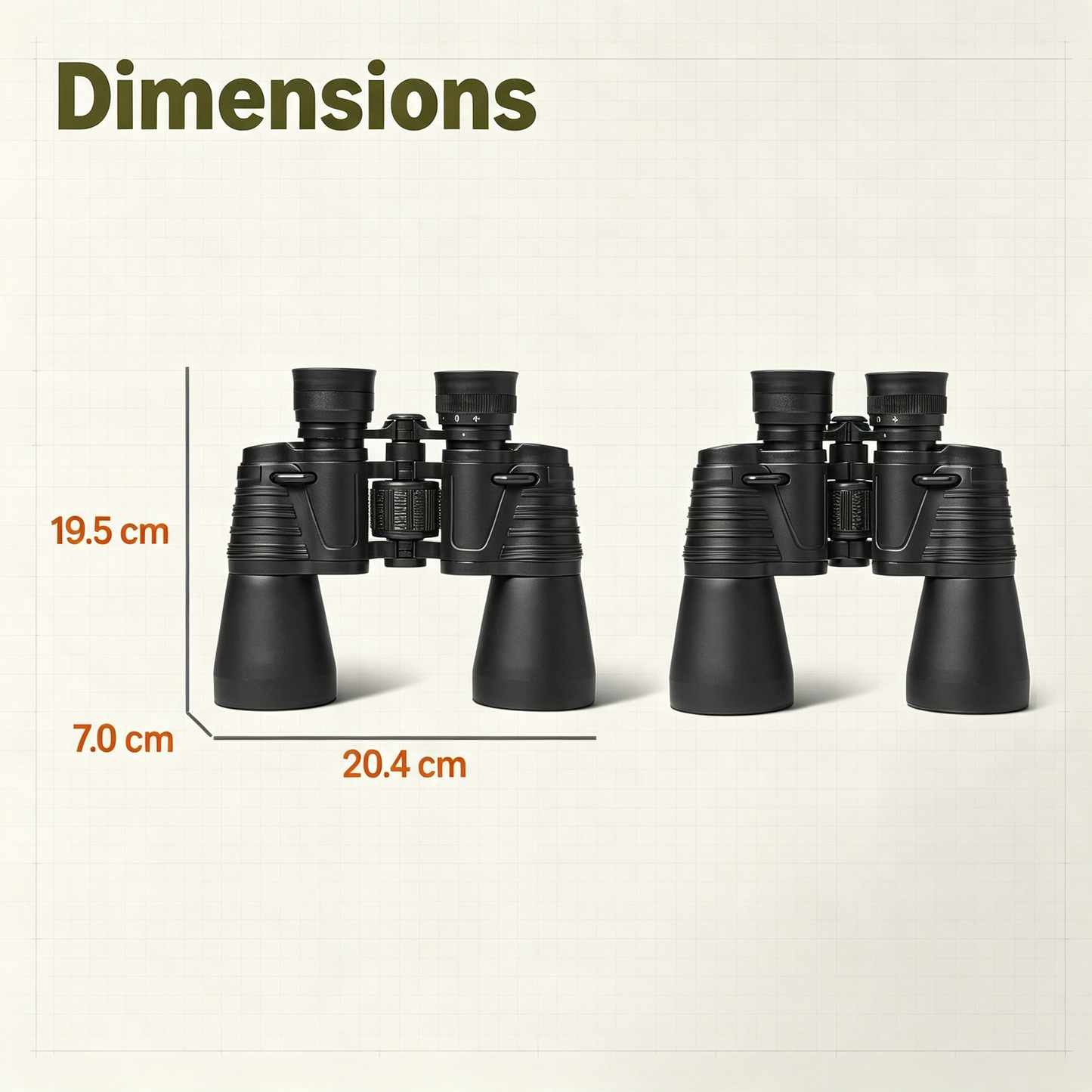 7x50 Binoculars for Bird Watching and Outdoor Sightseeing